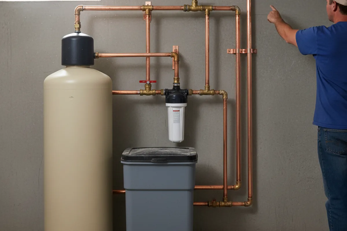 Whole-house water treatment system installed in Everetts